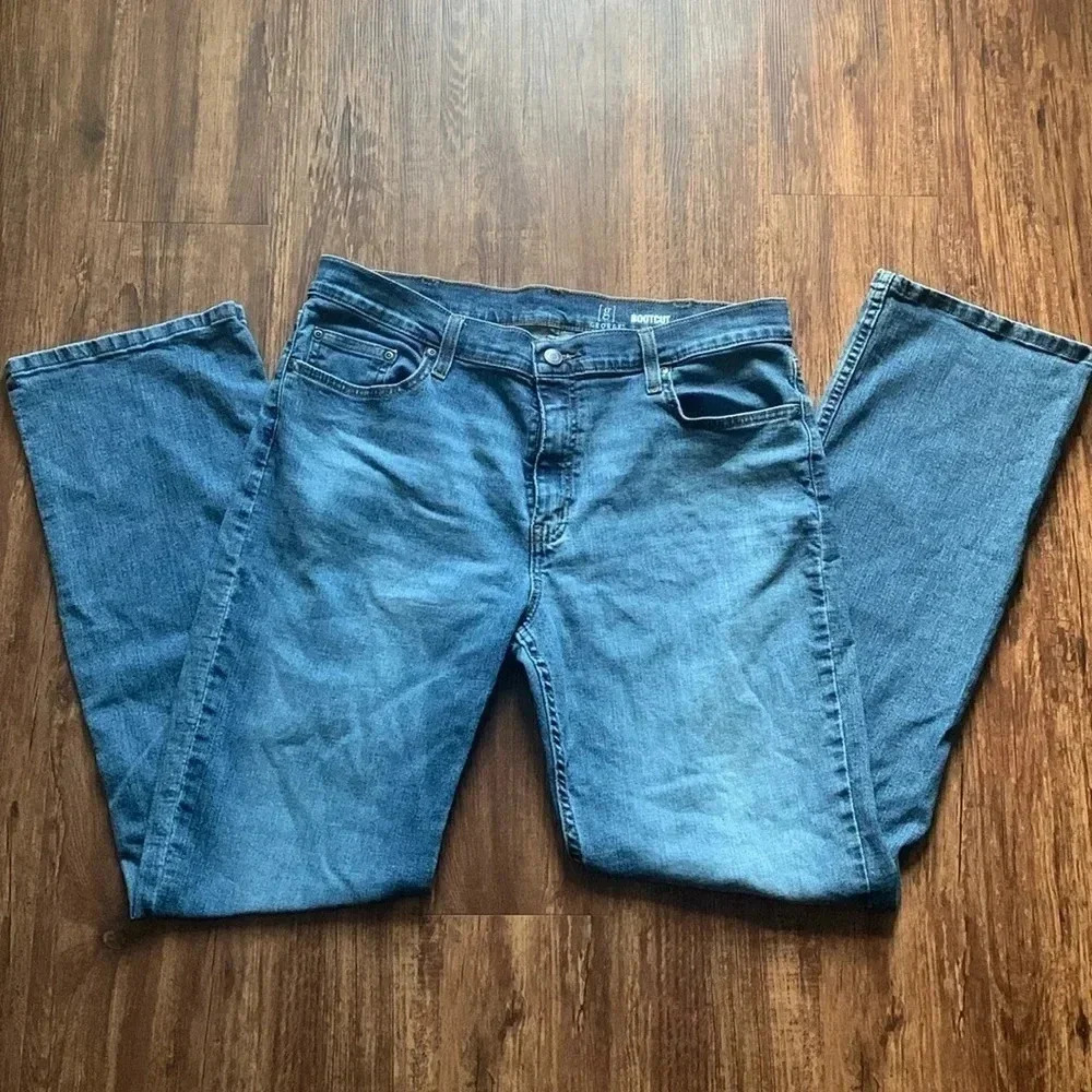 G George BootCut Jeans Medium Wash Size 36 x 32